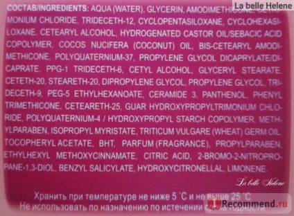 Balsam pentru păr belita-viteks bjuti-balsam 12 în 1 neted și bine îngrijit - «bb pentru păr