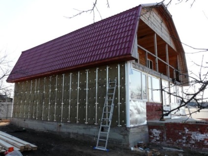 A betonfrontok homlokzat termékekhez, fotó