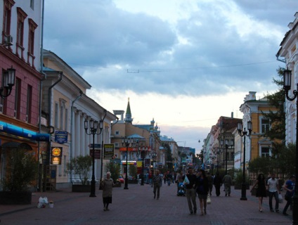 Bolshaya Pokrovskaya stradă, Nizhny Novgorod, Rusia descriere, fotografie, unde este pe hartă, cum