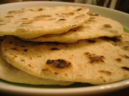 Chapati - pâine indiană pentru sănătatea corpului