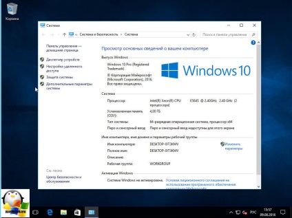 Instalarea clară a ferestrelor 10 redstone, configurarea serverelor Windows și linux