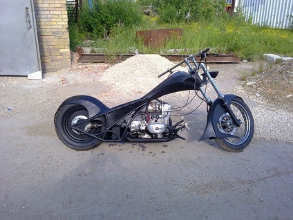 Chopper cu mâinile sale din Ural - octako