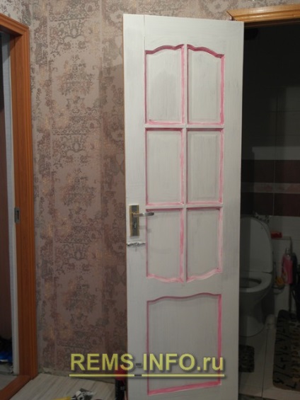 Decorarea ușilor interioare cu propriile exemple de mâini cu fotografii pas cu pas