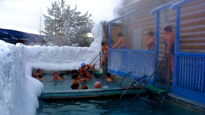 Zelinda - izvor fierbinte pe Baikal