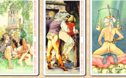 Erotikus tarot kártyák - eredet, tulajdonságok, vagyonmondás