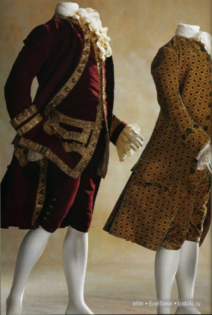 Európai divat 18. század közepén - a 19. század elején