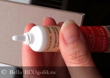 Fluid pentru pielea din jurul ochilor Bio-garnet și marula sante - recenzie eco-blogger bella