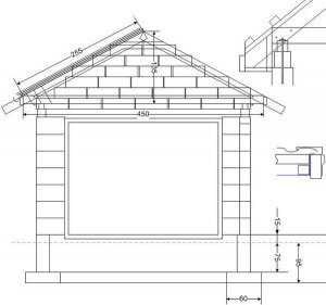 Garaj de beton gazos - caracteristici și beneficii, cum se construiește