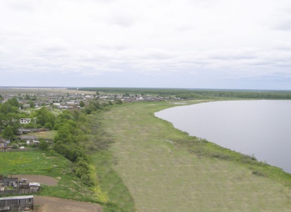 Pearl albastru de margine rurală