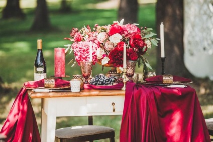 Garnet nunta, decoratiuni si alte sfaturi pentru organizare