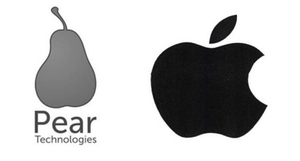 Pear nu a fost distins de logo-ul Apple tehnologii de pere nu a fost înregistrat la cererea Apple