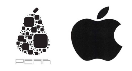 Körte nem volt megkülönböztetve az alma körte technológiák logó nem regisztrált a kereslet alma