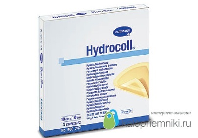 Hydrocoll (Hydrocoll) - pansamente hidrocoloide 10 x 10 cm