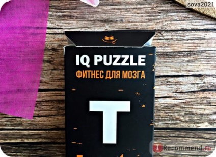 Iq puzzle de fitness pentru creier - litera t - 