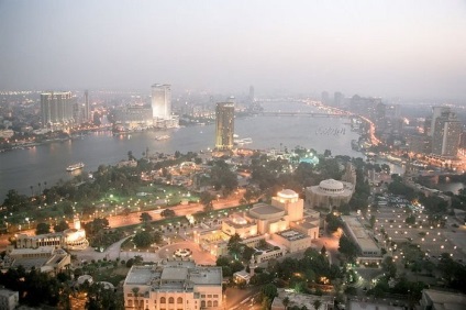 Kairó, földrajz és építészet Kairóban