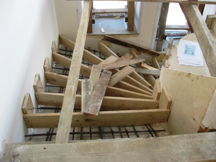 Cum se fac scări din beton instrucțiuni detaliate