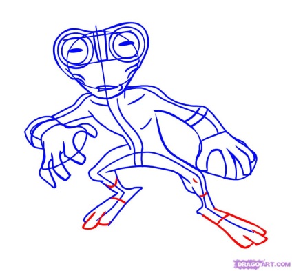 Hogyan rajzoljunk egy 10-es humanoidot ceruza segítségével lépésről lépésre