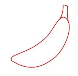 Cum de a desena o banană în creion pas cu pas - cum să atragă o banană în creion pas cu pas 3 art