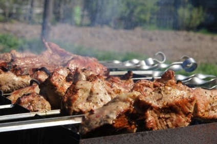 Cum sa preparati un kebab delicios shish in natura pentru a vedea shish kebab, retete marinata, legume si lemn de foc, blog