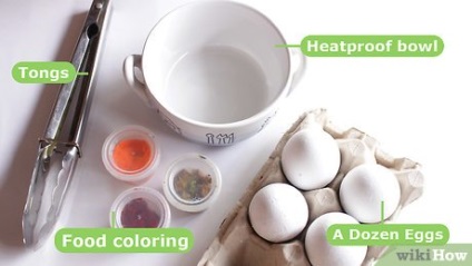 Cum să coloreze ouăle de Paști