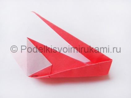 Cum sa faci o lebada din hartie in tehnica origami