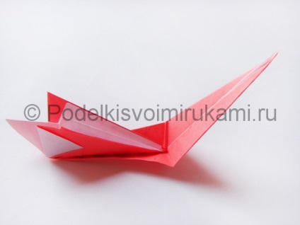 Cum sa faci o lebada din hartie in tehnica origami