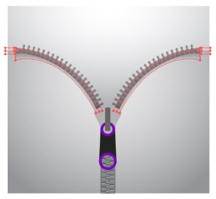 Hogyan készítsek egy ruházati cipzárt az Adobe Illustrator programban - 2. rész - rboom