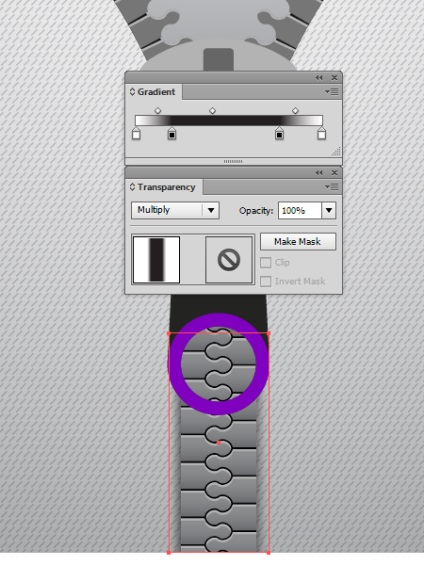 Hogyan készítsek egy ruházati cipzárt az Adobe Illustrator programban - 2. rész - rboom