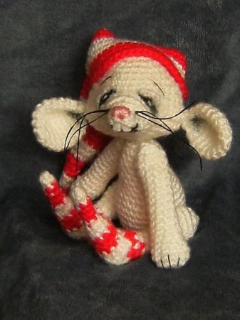 Cum de a lega urechile pentru un costum de mouse - buclă - tricotat pentru toate ocaziile!