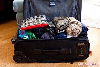 Cum să împachetați o valiză pentru a se potrivi cu totul - mamele țării