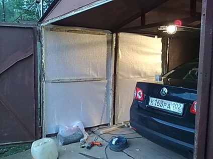 Cum de a izola un garaj - Video - Uși de acoperiș Pereți ziduri pereți