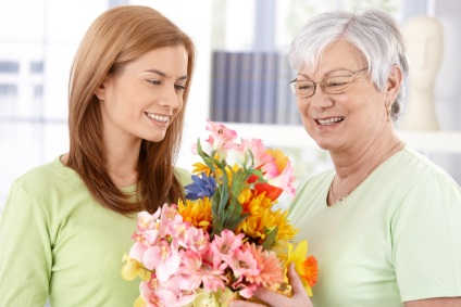 Cum sa alegi flori pentru bunica