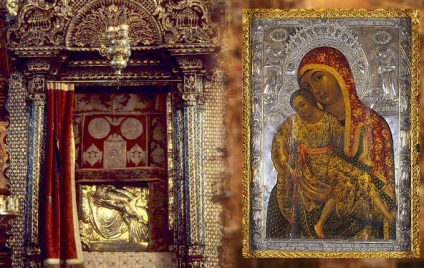 Kikk Icoana Maicii Domnului în Cipru - minunile din altar