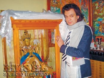 Kirkorov binecuvântat de Dalai Lama