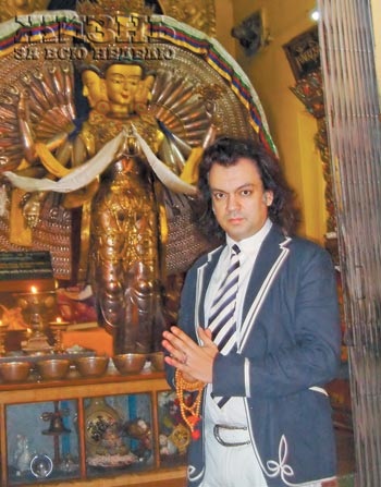 Kirkorov binecuvântat de Dalai Lama