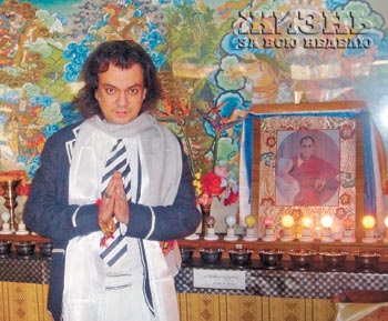 Kirkorov binecuvântat de Dalai Lama