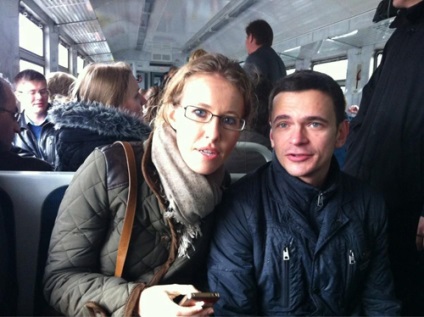 Ksenia Sobchak a fost dat afară din troleibuzul din Khimki