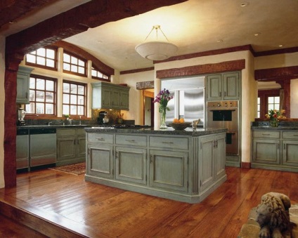 Bucătărie în stil englezesc - 18 fotografii de design interior