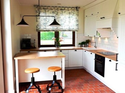Bucătărie în stil englezesc - interior