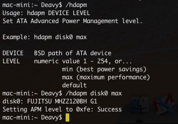 Trateazã clicurile pe unitate de hard disk atunci când sunt inactiv pe mac mini ºi macbook, pro blog blog, iphone, ipad ºi altele