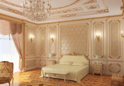 Frecwork în interior - lux și originalitate