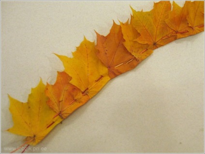 Lobzik - jigsaw - coroana de frunze de arțar