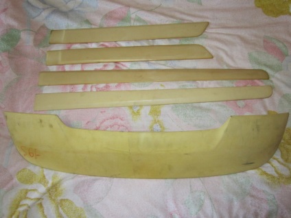 Semifabricate și spoiler fret calina sport hatchback