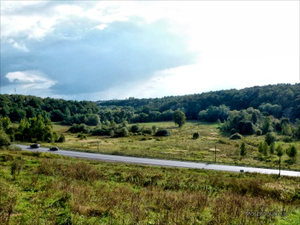 Mossprogulka valea de pasarelă în Kurkino