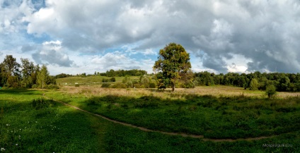 Mossprogulka valea de pasarelă în Kurkino