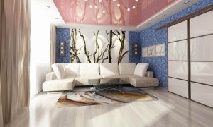 Осъществяване на живия тапет - как да се украсяват стените на помещението (опции)