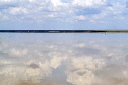 Lacul Elton - - aur - un lac din regiunea Volgograd