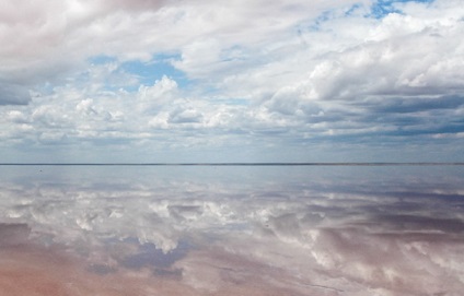 Lacul Elton - - aur - un lac din regiunea Volgograd