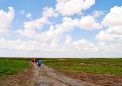 Lacul Elton - - aur - un lac din regiunea Volgograd