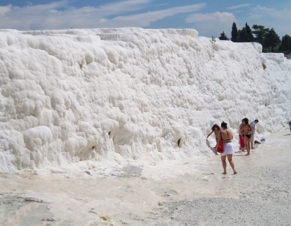 Pamukkale și piscina de kleopatra din Turcia - fotografie din excursie